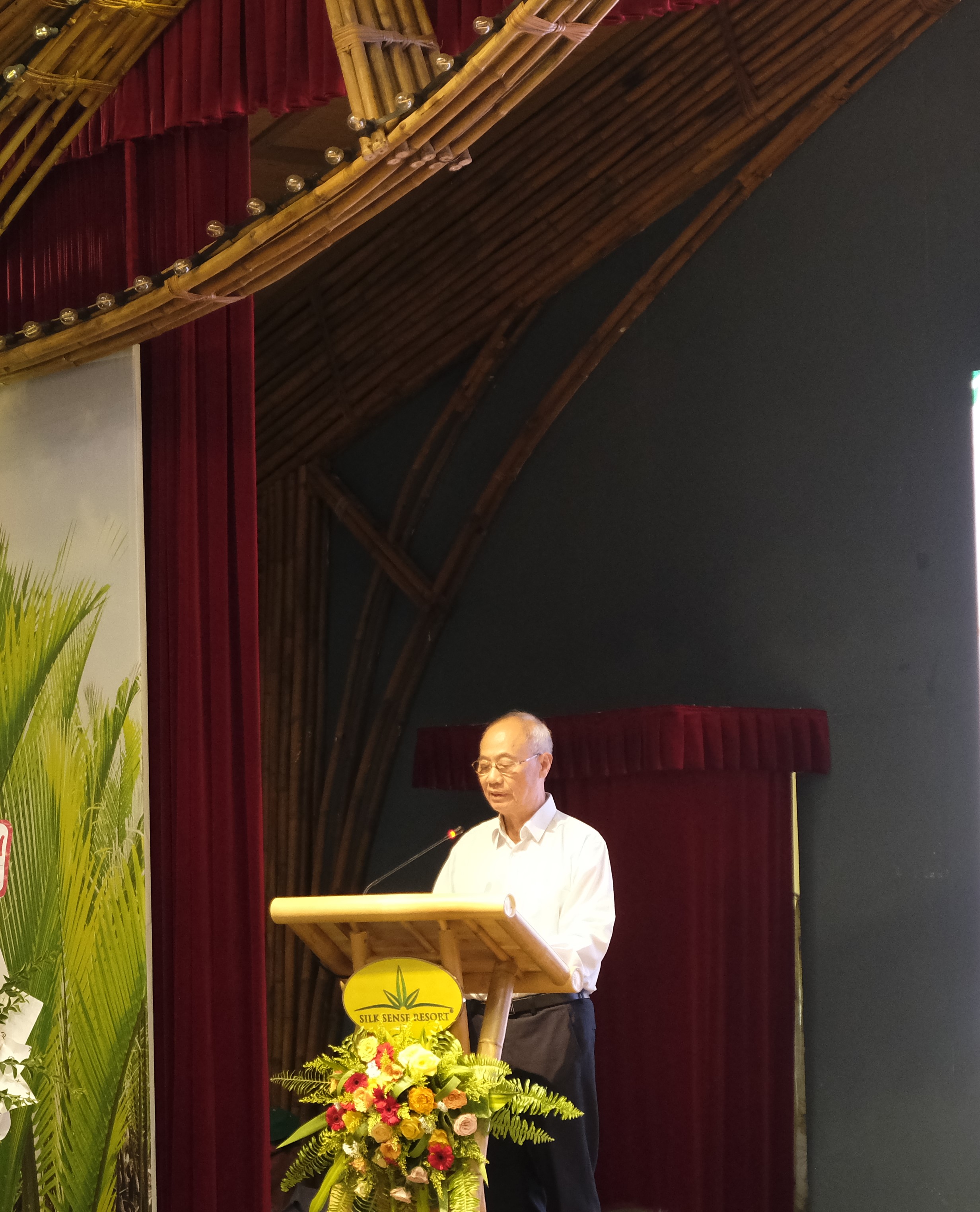 Chủ tịch Hiệp hội Du lịch Việt Nam Vũ Thế Bình phát biểu